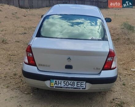 Серый Рено Clio Symbol, объемом двигателя 1.39 л и пробегом 217 тыс. км за 3100 $, фото 3 на Automoto.ua