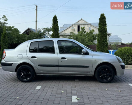 Серый Рено Clio Symbol, объемом двигателя 1.4 л и пробегом 207 тыс. км за 3250 $, фото 4 на Automoto.ua