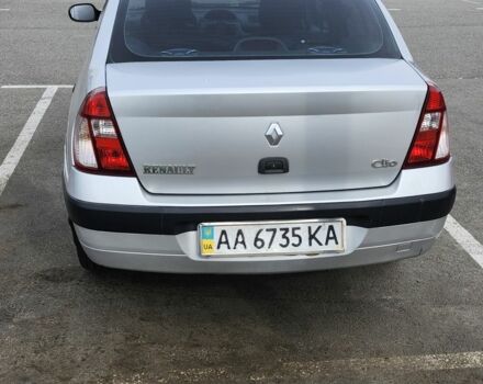 Серый Рено Clio Symbol, объемом двигателя 1.4 л и пробегом 219 тыс. км за 3700 $, фото 5 на Automoto.ua