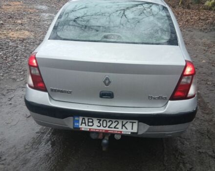 Серый Рено Clio Symbol, объемом двигателя 1.4 л и пробегом 110 тыс. км за 2850 $, фото 3 на Automoto.ua