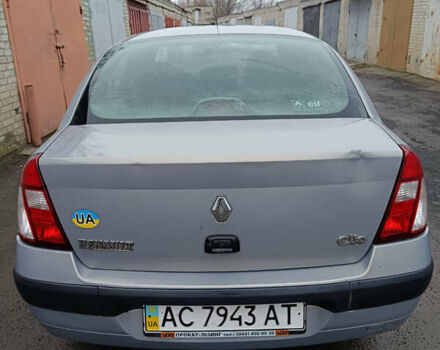 Рено Clio Symbol 2005 в Луцке на Automoto.ua Серый Рено Clio Symbol, объемом двигателя 1.39 л и пробегом 250 тыс. км за 2950 $, фото 7 на Automoto.ua
