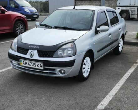 Серый Рено Clio Symbol, объемом двигателя 1.4 л и пробегом 219 тыс. км за 3700 $, фото 2 на Automoto.ua