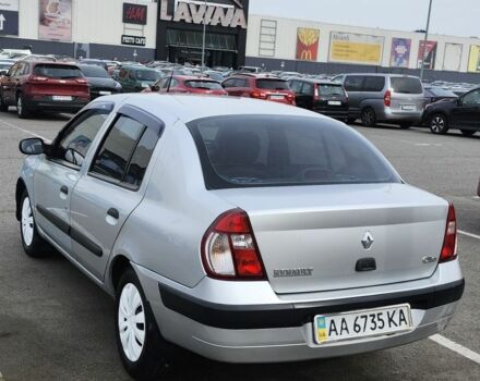 Серый Рено Clio Symbol, объемом двигателя 1.4 л и пробегом 219 тыс. км за 3700 $, фото 4 на Automoto.ua