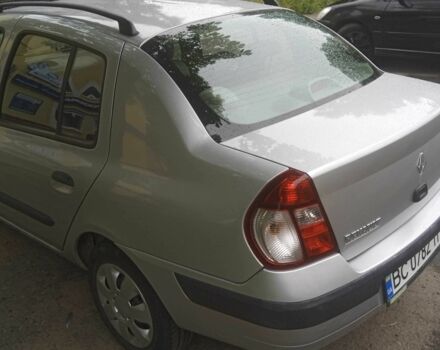 Серый Рено Clio Symbol, объемом двигателя 1.4 л и пробегом 222 тыс. км за 2850 $, фото 4 на Automoto.ua