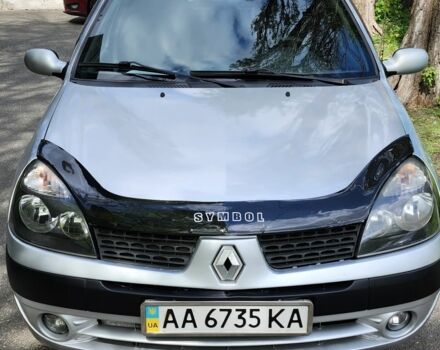 Серый Рено Clio Symbol, объемом двигателя 1.4 л и пробегом 219 тыс. км за 3700 $, фото 10 на Automoto.ua