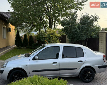 Серый Рено Clio Symbol, объемом двигателя 1.4 л и пробегом 207 тыс. км за 3250 $, фото 9 на Automoto.ua