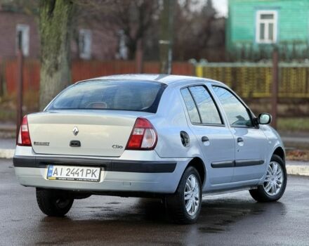 Серый Рено Clio Symbol, объемом двигателя 1.4 л и пробегом 244 тыс. км за 2750 $, фото 6 на Automoto.ua