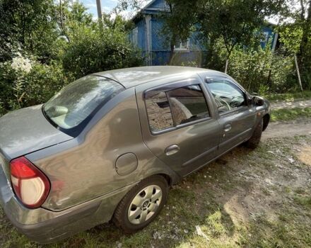Сірий Рено Clio Symbol, об'ємом двигуна 1.4 л та пробігом 147 тис. км за 1950 $, фото 4 на Automoto.ua
