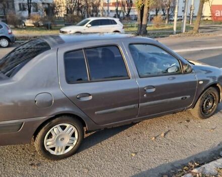 Серый Рено Clio Symbol, объемом двигателя 1.39 л и пробегом 148 тыс. км за 3500 $, фото 11 на Automoto.ua