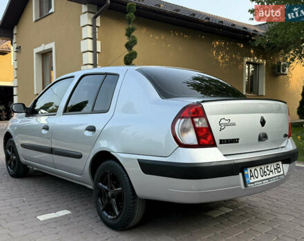 Серый Рено Clio Symbol, объемом двигателя 1.4 л и пробегом 207 тыс. км за 3250 $, фото 7 на Automoto.ua
