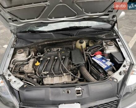 Серый Рено Clio Symbol, объемом двигателя 1.4 л и пробегом 51 тыс. км за 5250 $, фото 23 на Automoto.ua