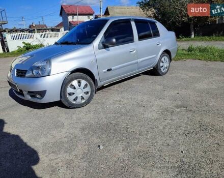 Серый Рено Clio Symbol, объемом двигателя 1.4 л и пробегом 335 тыс. км за 3250 $, фото 8 на Automoto.ua