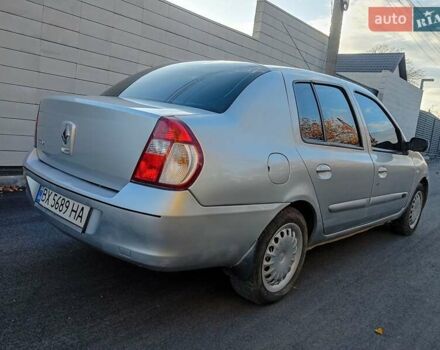 Серый Рено Clio Symbol, объемом двигателя 1.4 л и пробегом 237 тыс. км за 2950 $, фото 4 на Automoto.ua