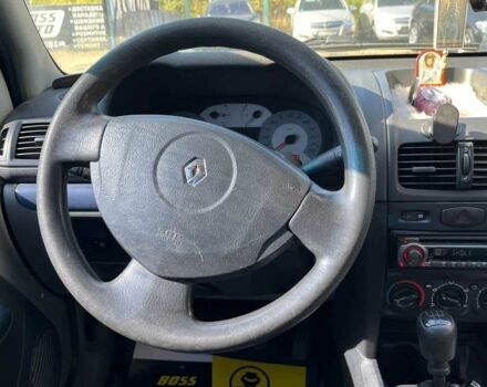 Серый Рено Clio Symbol, объемом двигателя 1.4 л и пробегом 291 тыс. км за 3999 $, фото 15 на Automoto.ua