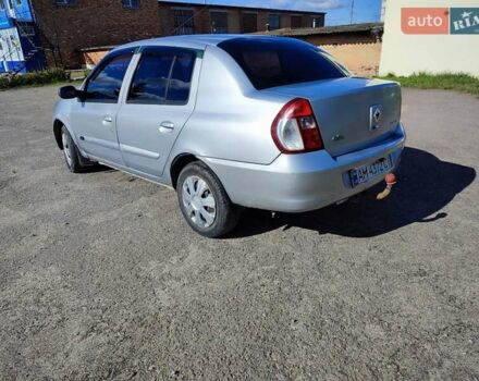 Серый Рено Clio Symbol, объемом двигателя 1.4 л и пробегом 335 тыс. км за 3250 $, фото 6 на Automoto.ua