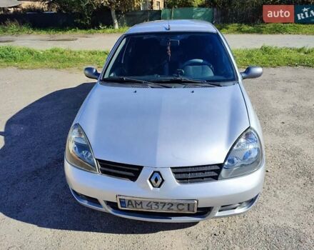 Серый Рено Clio Symbol, объемом двигателя 1.4 л и пробегом 335 тыс. км за 3250 $, фото 22 на Automoto.ua