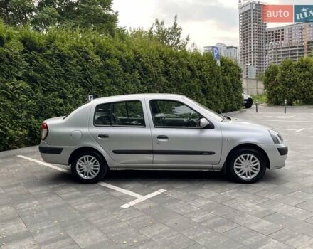 Серый Рено Clio Symbol, объемом двигателя 1.4 л и пробегом 51 тыс. км за 5250 $, фото 5 на Automoto.ua