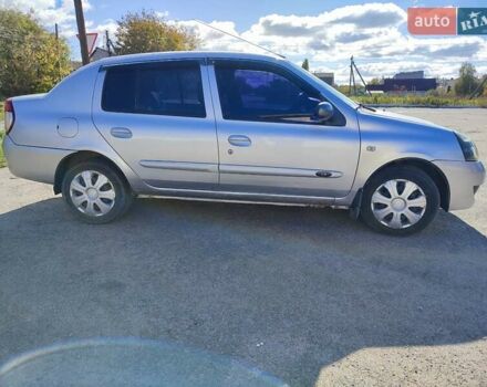 Серый Рено Clio Symbol, объемом двигателя 1.4 л и пробегом 335 тыс. км за 3250 $, фото 2 на Automoto.ua