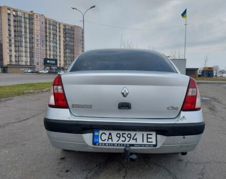 Серый Рено Clio Symbol, объемом двигателя 1.4 л и пробегом 283 тыс. км за 3300 $, фото 4 на Automoto.ua