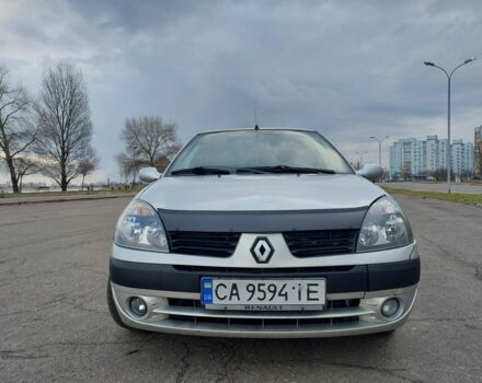 Серый Рено Clio Symbol, объемом двигателя 1.4 л и пробегом 283 тыс. км за 3300 $, фото 12 на Automoto.ua