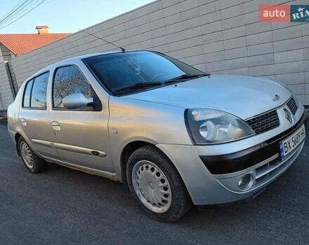 Серый Рено Clio Symbol, объемом двигателя 1.4 л и пробегом 237 тыс. км за 2950 $, фото 3 на Automoto.ua