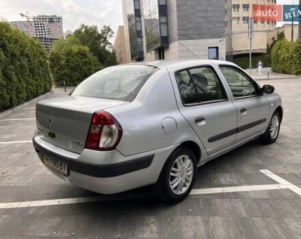 Серый Рено Clio Symbol, объемом двигателя 1.4 л и пробегом 51 тыс. км за 5250 $, фото 6 на Automoto.ua
