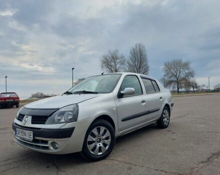Серый Рено Clio Symbol, объемом двигателя 1.4 л и пробегом 283 тыс. км за 3300 $, фото 1 на Automoto.ua