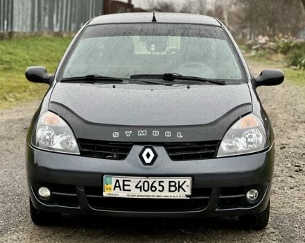 Серый Рено Clio Symbol, объемом двигателя 1.4 л и пробегом 75 тыс. км за 3950 $, фото 7 на Automoto.ua