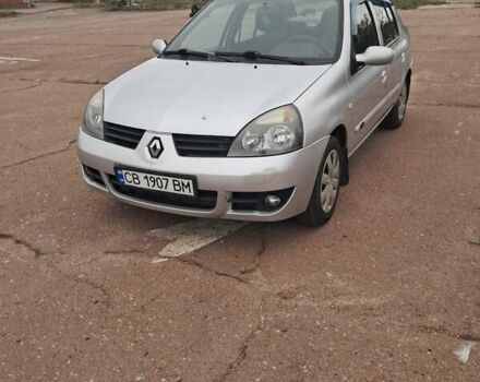 Серый Рено Clio Symbol, объемом двигателя 1.4 л и пробегом 195 тыс. км за 3000 $, фото 1 на Automoto.ua