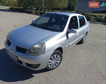 Серый Рено Clio Symbol, объемом двигателя 1.4 л и пробегом 246 тыс. км за 3700 $, фото 5 на Automoto.ua
