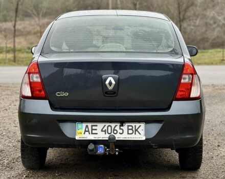 Серый Рено Clio Symbol, объемом двигателя 1.4 л и пробегом 75 тыс. км за 3950 $, фото 12 на Automoto.ua