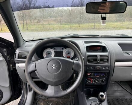 Серый Рено Clio Symbol, объемом двигателя 1.4 л и пробегом 75 тыс. км за 3950 $, фото 23 на Automoto.ua