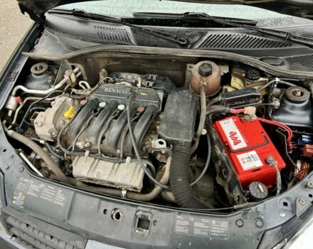 Серый Рено Clio Symbol, объемом двигателя 1.4 л и пробегом 75 тыс. км за 3950 $, фото 22 на Automoto.ua