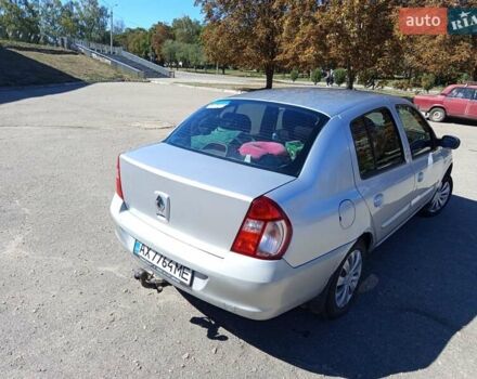Серый Рено Clio Symbol, объемом двигателя 1.4 л и пробегом 246 тыс. км за 3700 $, фото 3 на Automoto.ua