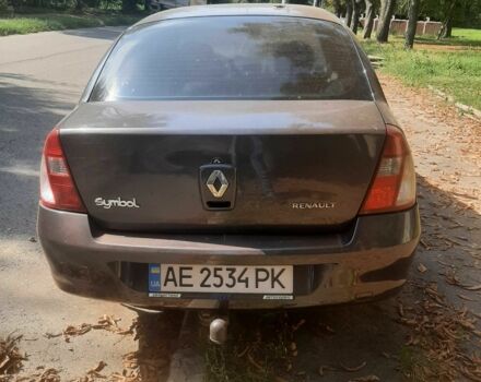 Серый Рено Clio Symbol, объемом двигателя 1.4 л и пробегом 170 тыс. км за 4000 $, фото 1 на Automoto.ua