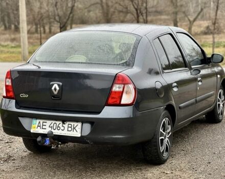 Серый Рено Clio Symbol, объемом двигателя 1.4 л и пробегом 75 тыс. км за 3950 $, фото 15 на Automoto.ua