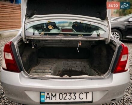 Серый Рено Clio Symbol, объемом двигателя 1.4 л и пробегом 200 тыс. км за 2300 $, фото 13 на Automoto.ua