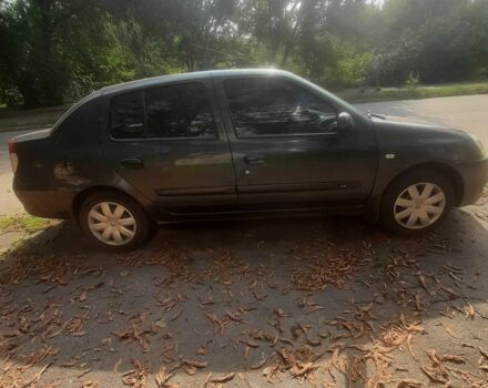 Серый Рено Clio Symbol, объемом двигателя 1.4 л и пробегом 170 тыс. км за 4000 $, фото 3 на Automoto.ua