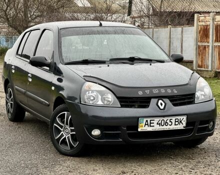Серый Рено Clio Symbol, объемом двигателя 1.4 л и пробегом 75 тыс. км за 3950 $, фото 9 на Automoto.ua
