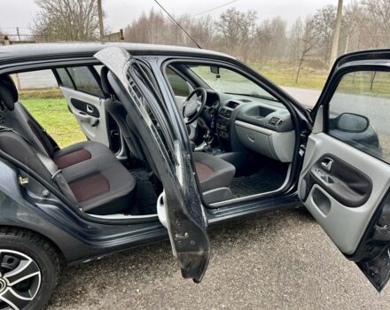 Серый Рено Clio Symbol, объемом двигателя 1.4 л и пробегом 75 тыс. км за 3950 $, фото 16 на Automoto.ua