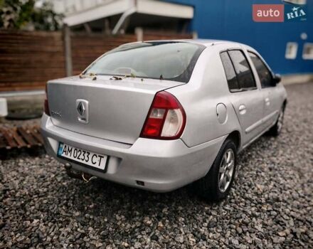 Серый Рено Clio Symbol, объемом двигателя 1.4 л и пробегом 200 тыс. км за 2300 $, фото 3 на Automoto.ua