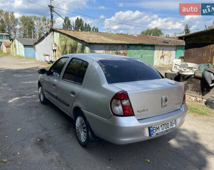 Серый Рено Clio Symbol, объемом двигателя 1.4 л и пробегом 223 тыс. км за 2999 $, фото 5 на Automoto.ua