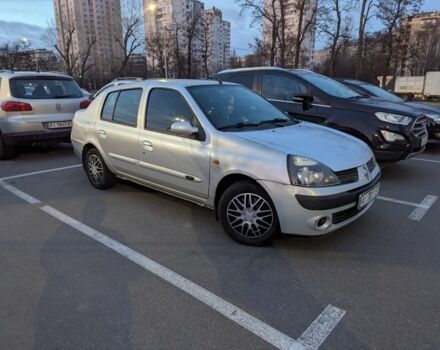 Серый Рено Clio Symbol, объемом двигателя 1.4 л и пробегом 261 тыс. км за 2500 $, фото 4 на Automoto.ua