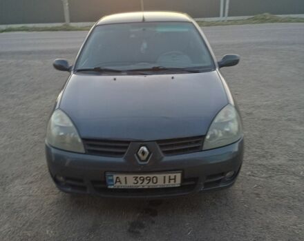 Серый Рено Clio Symbol, объемом двигателя 1.4 л и пробегом 164 тыс. км за 4000 $, фото 12 на Automoto.ua