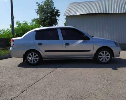 Серый Рено Clio Symbol, объемом двигателя 1.4 л и пробегом 125 тыс. км за 4000 $, фото 2 на Automoto.ua