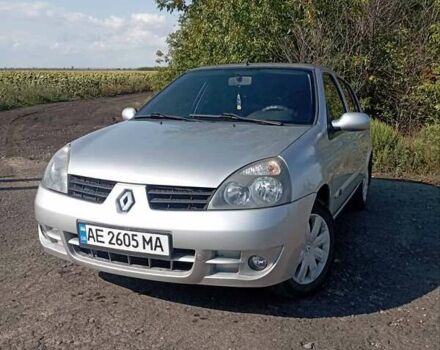Серый Рено Clio Symbol, объемом двигателя 1.4 л и пробегом 169 тыс. км за 3800 $, фото 1 на Automoto.ua