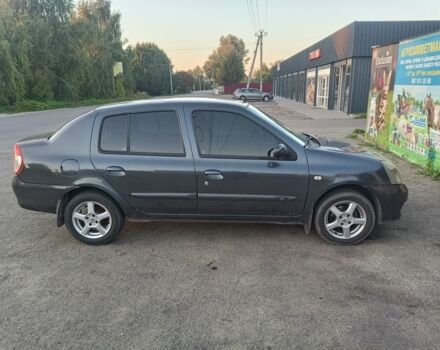 Серый Рено Clio Symbol, объемом двигателя 1.4 л и пробегом 164 тыс. км за 4000 $, фото 2 на Automoto.ua