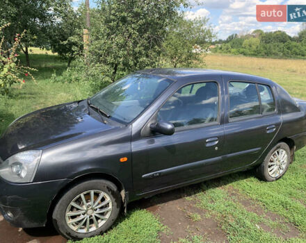 Серый Рено Clio Symbol, объемом двигателя 1.4 л и пробегом 260 тыс. км за 2600 $, фото 1 на Automoto.ua