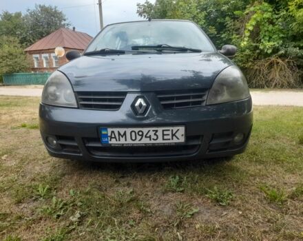 Сірий Рено Clio Symbol, об'ємом двигуна 1.4 л та пробігом 195 тис. км за 3350 $, фото 1 на Automoto.ua