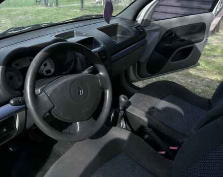 Серый Рено Clio Symbol, объемом двигателя 1.39 л и пробегом 240 тыс. км за 3500 $, фото 33 на Automoto.ua